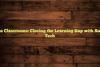 AI in Classrooms: Closing the Learning Gap with Smart Tech