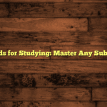 Flashcards for Studying: Master Any Subject Fast!