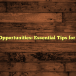 Scholarship Opportunities: Essential Tips for Applications