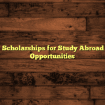 Exploring Scholarships for Study Abroad Programs Opportunities