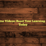 Online Course Videos: Boost Your Learning Experience Today