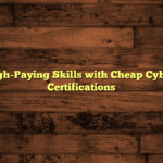 Unlock High-Paying Skills with Cheap Cybersecurity Certifications